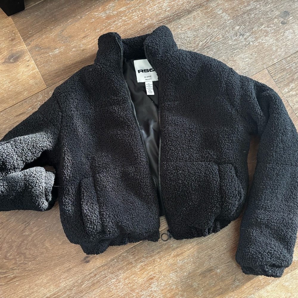 Black Sherpa Jacket